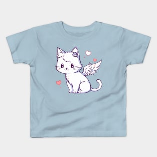 Kitty Angel - Cat Bird Kids T-Shirt